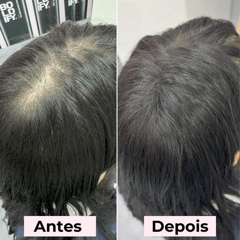 Maquiagem Capilar para Cobertura de Falhas e Cabelos Brancos - HairMake