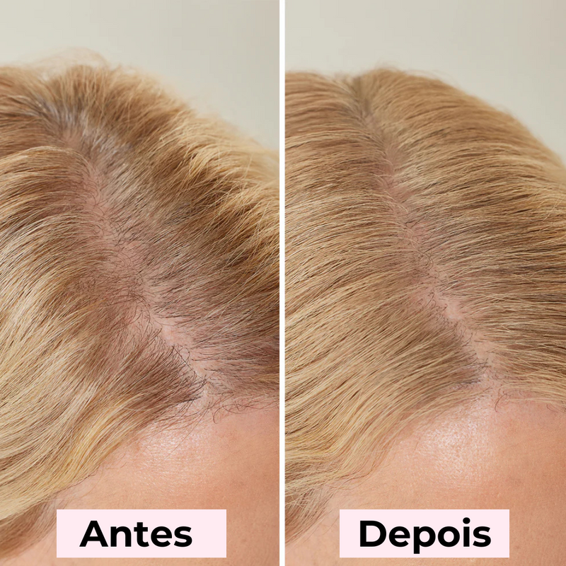 Maquiagem Capilar para Cobertura de Falhas e Cabelos Brancos - HairMake