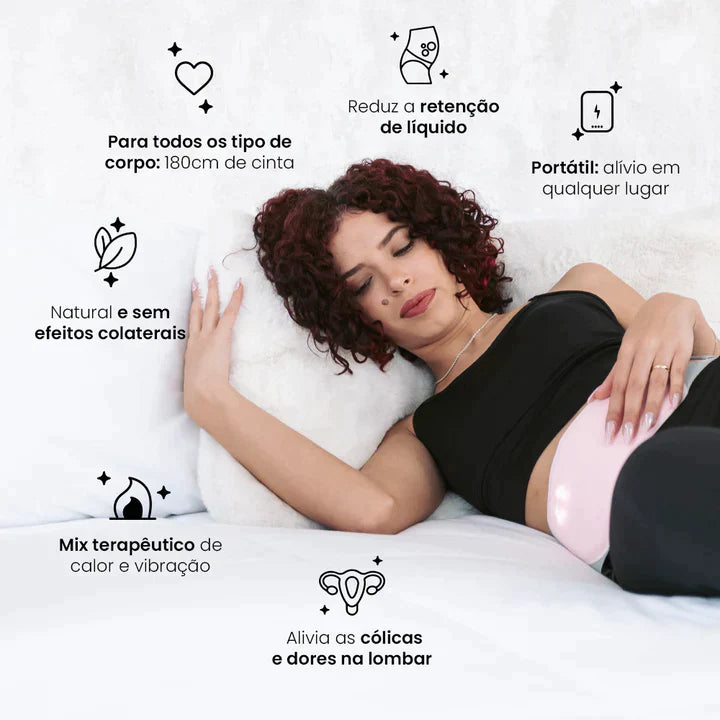 Massageador Térmico para Alívio de Cólica - ColiCalm